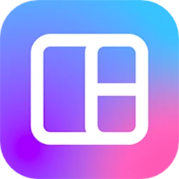 Photo collage maker editor icon